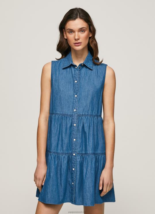 d7a0d7a9d799d79d_4n8xb183_pepe_jeans_d793d6b5d7a0d6b4d799d79d_d7a9d79ed79cd7aa_d792d799d7a0d7a1_d7a7d7a6d7a8d794_d7a9d79c_d790d7.jpg נשים 4N8XB183 Pepe Jeans דֵנִים שמלת ג'ינס קצרה של אריה – תמונה 1