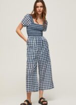 נשים 4N8XB185 Pepe Jeans רַב סרבל עם הדפס משובץ ארוך