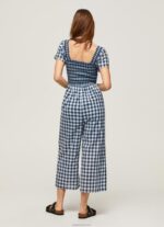 ⁦נשים 4N8XB185 Pepe Jeans רַב סרבל עם הדפס משובץ ארוך⁩ – תמונה ⁦4⁩