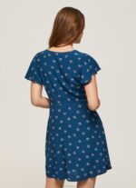 ⁦נשים 4N8XB193 Pepe Jeans רַב שמלה מודפסת פרחונית⁩ – תמונה ⁦4⁩