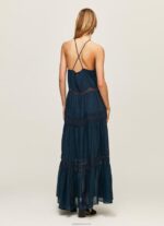 ⁦נשים 4N8XB218 Pepe Jeans dulwich שמלה עם פרטים רקומים⁩ – תמונה ⁦4⁩