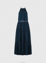 ⁦נשים 4N8XB218 Pepe Jeans dulwich שמלה עם פרטים רקומים⁩ – תמונה ⁦5⁩