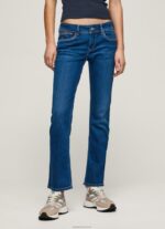 ⁦נשים 4N8XB21 Pepe Jeans דֵנִים ג'ינס רגיל בכושר Saturn midrise⁩ – תמונה ⁦2⁩