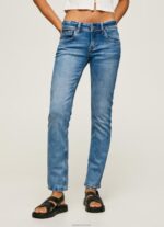 ⁦נשים 4N8XB22 Pepe Jeans דֵנִים ג'ינס רגיל בכושר Saturn midrise⁩ – תמונה ⁦2⁩