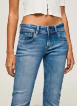 ⁦נשים 4N8XB22 Pepe Jeans דֵנִים ג'ינס רגיל בכושר Saturn midrise⁩ – תמונה ⁦3⁩