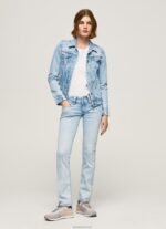 נשים 4N8XB23 Pepe Jeans דֵנִים ונוס ג'ינס בגזרה נמוכה בגזרה רגילה