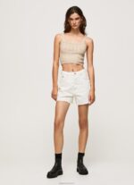 ⁦נשים 4N8XB242 Pepe Jeans לְהַברִיק רצועות סרוגות למעלה⁩ – תמונה ⁦2⁩