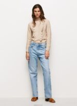 ⁦נשים 4N8XB245 Pepe Jeans לְהַברִיק חולצת צווארון פרקינס⁩ – תמונה ⁦2⁩