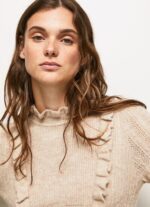 ⁦נשים 4N8XB245 Pepe Jeans לְהַברִיק חולצת צווארון פרקינס⁩ – תמונה ⁦4⁩