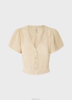 ⁦נשים 4N8XB265 Pepe Jeans חוּבצָה קרדיגן פתוח סרוג משובח⁩ – תמונה ⁦5⁩