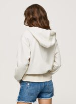 ⁦נשים 4N8XB269 Pepe Jeans מוּס מגשר כותנה לוגו רקום⁩ – תמונה ⁦4⁩