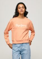 ⁦נשים 4N8XB274 Pepe Jeans אפרסק מגשר מודפס לוגו⁩ – תמונה ⁦2⁩