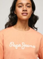 ⁦נשים 4N8XB274 Pepe Jeans אפרסק מגשר מודפס לוגו⁩ – תמונה ⁦3⁩