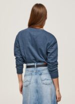 ⁦נשים 4N8XB276 Pepe Jeans dulwich מגשר מודפס לוגו⁩ – תמונה ⁦4⁩