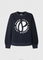 ⁦נשים 4N8XB279 Pepe Jeans dulwich מגשר כותנה לוגו עגול⁩ – תמונה ⁦5⁩