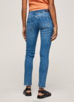⁦נשים 4N8XB27 Pepe Jeans דֵנִים ג'ינס רגיל בכושר חדש ברוק מידריס⁩ – תמונה ⁦5⁩