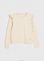 ⁦נשים 4N8XB284 Pepe Jeans לְהַברִיק מגשר כותנה עם סלסולים⁩ – תמונה ⁦5⁩