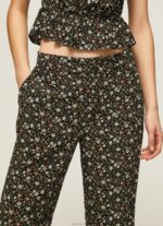 ⁦נשים 4N8XB292 Pepe Jeans רַב מכנסיים רחבים בהדפס פרחים⁩ – תמונה ⁦3⁩