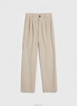 ⁦נשים 4N8XB295 Pepe Jeans לְהַברִיק מכנסי צ'ינו זורמים⁩ – תמונה ⁦5⁩