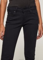 ⁦נשים 4N8XB297 Pepe Jeans שָׁחוֹר מכנסי סקיני קלאסיים⁩ – תמונה ⁦3⁩
