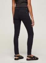⁦נשים 4N8XB297 Pepe Jeans שָׁחוֹר מכנסי סקיני קלאסיים⁩ – תמונה ⁦4⁩