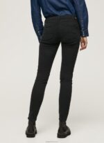 ⁦נשים 4N8XB297 Pepe Jeans שָׁחוֹר מכנסי סקיני קלאסיים⁩ – תמונה ⁦5⁩