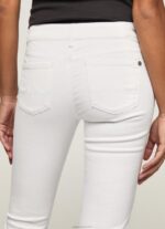 ⁦נשים 4N8XB299 Pepe Jeans לבן מכנסי סקיני קלאסיים⁩ – תמונה ⁦5⁩