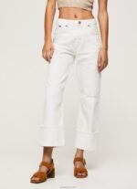 ⁦נשים 4N8XB2 Pepe Jeans דֵנִים ג'ינס בגזרה רגילה בגזרה גבוהה⁩ – תמונה ⁦2⁩