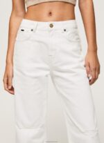 ⁦נשים 4N8XB2 Pepe Jeans דֵנִים ג'ינס בגזרה רגילה בגזרה גבוהה⁩ – תמונה ⁦3⁩