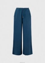 ⁦נשים 4N8XB302 Pepe Jeans אוקיינוס מכנס רחב שקית נייר⁩ – תמונה ⁦5⁩
