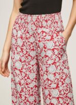 ⁦נשים 4N8XB304 Pepe Jeans רַב מכנסיים רחבים בהדפס פרחים⁩ – תמונה ⁦3⁩