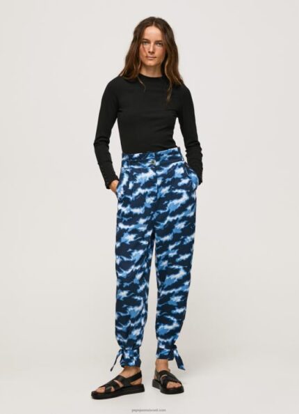 נשים 4N8XB305 Pepe Jeans רַב מכנסיים בהדפס הסוואה