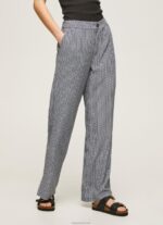 ⁦נשים 4N8XB307 Pepe Jeans רַב מכנסיים מודפסים עם לוגו בכל רחבי⁩ – תמונה ⁦2⁩