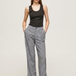 נשים 4N8XB307 Pepe Jeans רַב מכנסיים מודפסים עם לוגו בכל רחבי