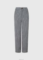 ⁦נשים 4N8XB307 Pepe Jeans רַב מכנסיים מודפסים עם לוגו בכל רחבי⁩ – תמונה ⁦5⁩