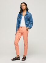 נשים 4N8XB308 Pepe Jeans אפרסק מכנסי צ'ינו רגילים של maura