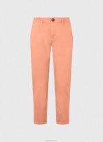 ⁦נשים 4N8XB308 Pepe Jeans אפרסק מכנסי צ'ינו רגילים של maura⁩ – תמונה ⁦5⁩
