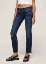 ⁦נשים 4N8XB30 Pepe Jeans דֵנִים ונוס ג'ינס בגזרה נמוכה בגזרה רגילה⁩ – תמונה ⁦2⁩