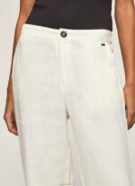 ⁦נשים 4N8XB311 Pepe Jeans מוּס מכנס ישר מבד זורם⁩ – תמונה ⁦3⁩