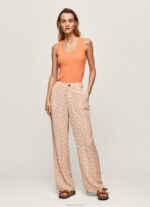 ⁦נשים 4N8XB314 Pepe Jeans רַב מכנס ישר בהדפס פרחוני⁩ – תמונה ⁦2⁩