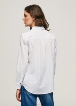 ⁦נשים 4N8XB324 Pepe Jeans מִפרָץ חולצת וואל מכותנה פסים⁩ – תמונה ⁦4⁩