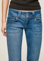 ⁦נשים 4N8XB33 Pepe Jeans דֵנִים ג'ינס עם מותניים נמוכים ונוס בהתאמה רגילה⁩ – תמונה ⁦3⁩
