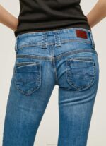 ⁦נשים 4N8XB33 Pepe Jeans דֵנִים ג'ינס עם מותניים נמוכים ונוס בהתאמה רגילה⁩ – תמונה ⁦5⁩