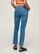 ⁦נשים 4N8XB34 Pepe Jeans דֵנִים ג'ינס בגזרה ישרה באמצע המותן⁩ – תמונה ⁦4⁩