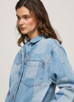 ⁦נשים 4N8XB352 Pepe Jeans דֵנִים חולצת ג'ינס בכושר רגיל⁩ – תמונה ⁦2⁩