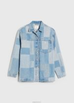 ⁦נשים 4N8XB352 Pepe Jeans דֵנִים חולצת ג'ינס בכושר רגיל⁩ – תמונה ⁦5⁩