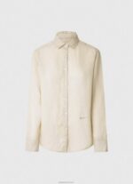 ⁦נשים 4N8XB359 Pepe Jeans חוּבצָה חולצה חלקה בכושר רגיל⁩ – תמונה ⁦5⁩
