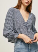 ⁦נשים 4N8XB364 Pepe Jeans רַב חולצה מודפסת לוגו בכל רחבי⁩ – תמונה ⁦3⁩