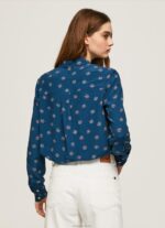 ⁦נשים 4N8XB371 Pepe Jeans רַב חולצה פרחונית עם שרוולים ארוכים⁩ – תמונה ⁦4⁩