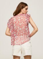 ⁦נשים 4N8XB372 Pepe Jeans רַב חולצה מודפסת פרחים⁩ – תמונה ⁦4⁩